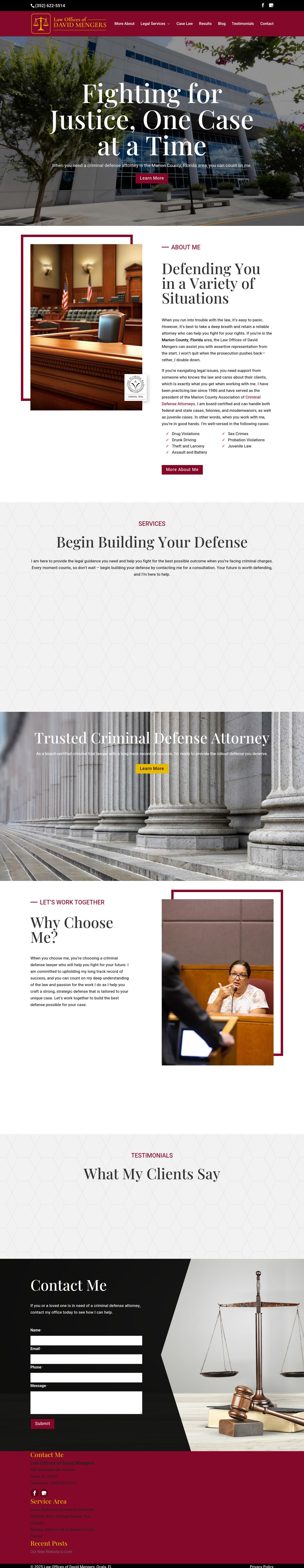 Law Office of David Mengers - Ocala FL Lawyers
