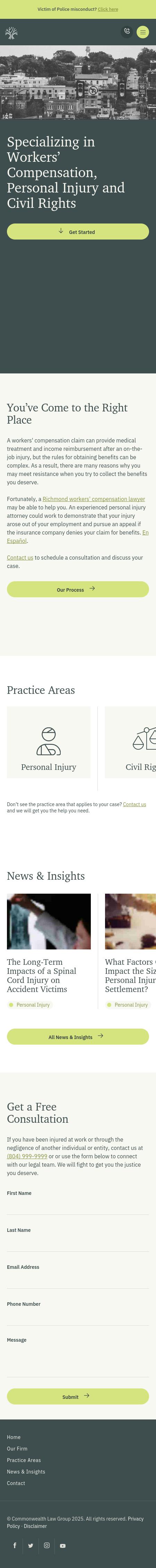 Commonwealth Law Group - Richmond VA Lawyers