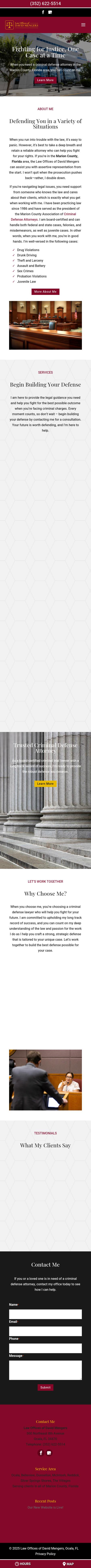 Law Office of David Mengers - Ocala FL Lawyers