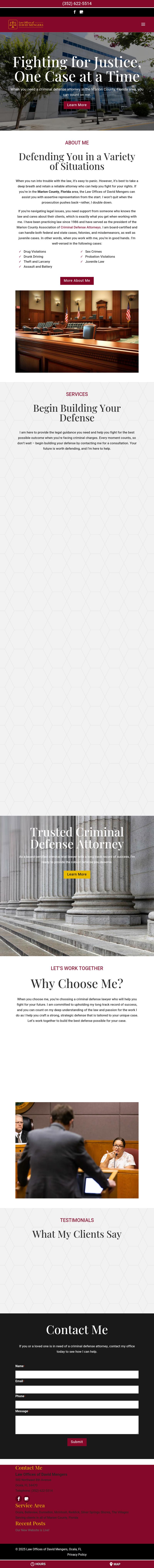 Law Office of David Mengers - Ocala FL Lawyers